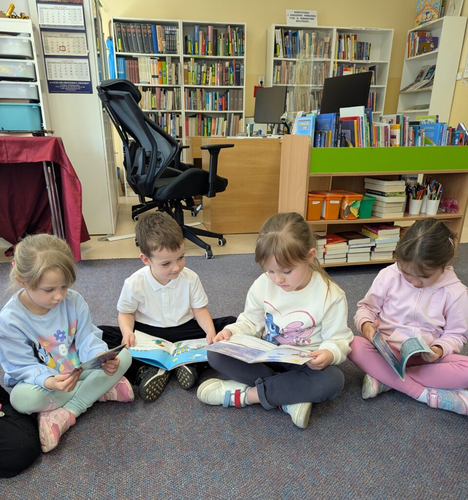WIZYTA W BIBLIOTECE - GRUPA TYGRYSKI