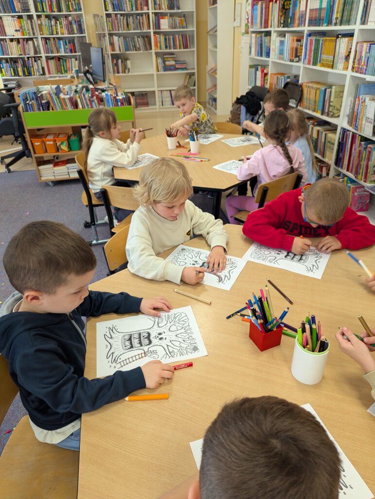 WIZYTA W BIBLIOTECE - GRUPA TYGRYSKI