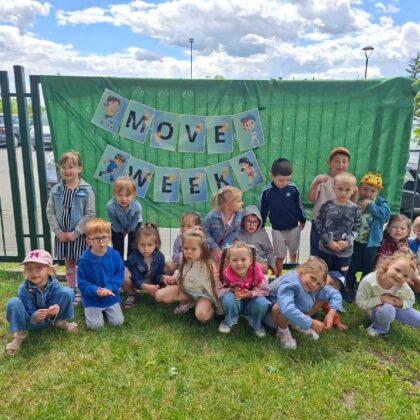 "MOVE week" w grupie "Wiewiórki".