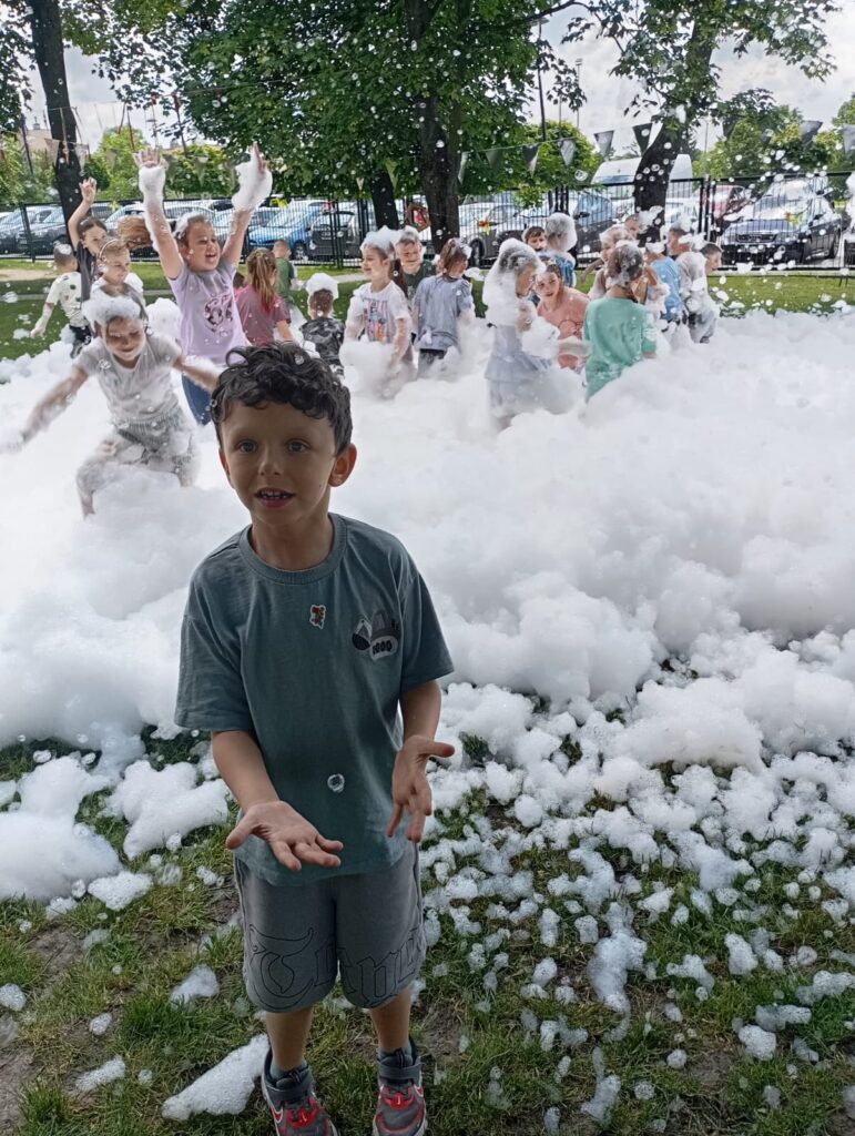 Piana Party z okazji Dnia Dziecka w grupie „Pszczółki”.