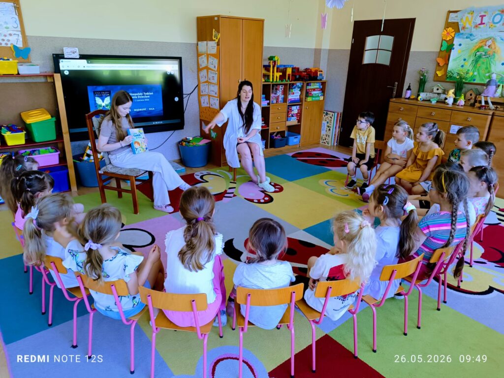 "CAŁA POLSKA CZYTA DZIECIOM" w grupie "Motylki"
