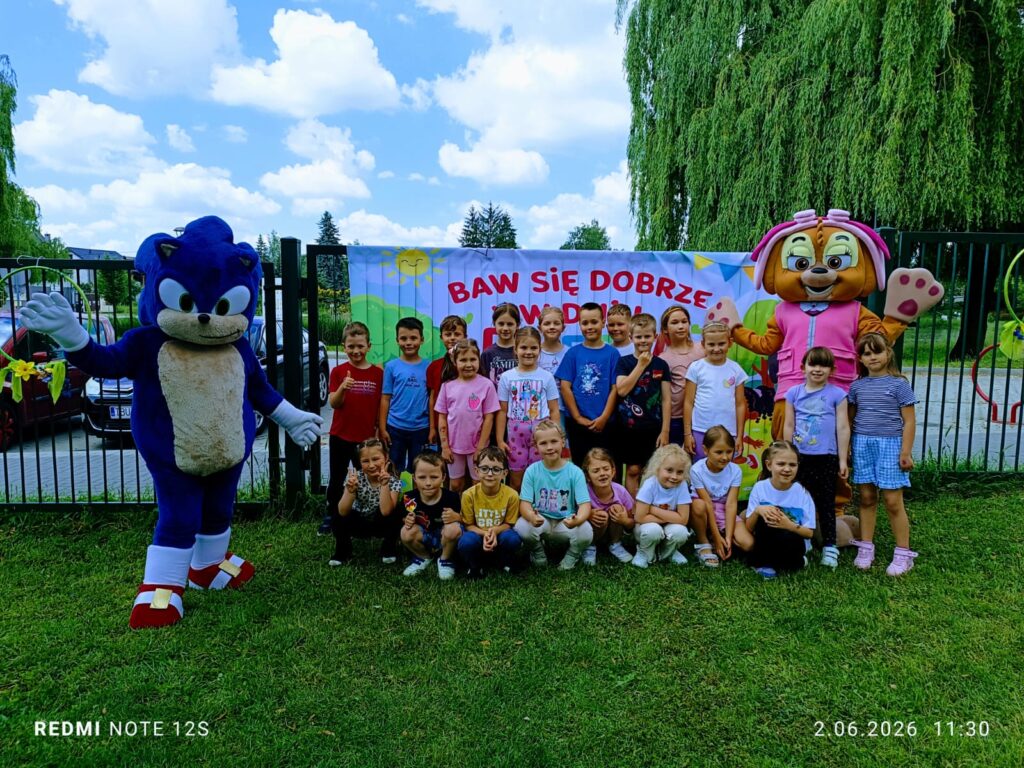 Piana Party z okazji Dnia Dziecka w grupie „Motylki”.