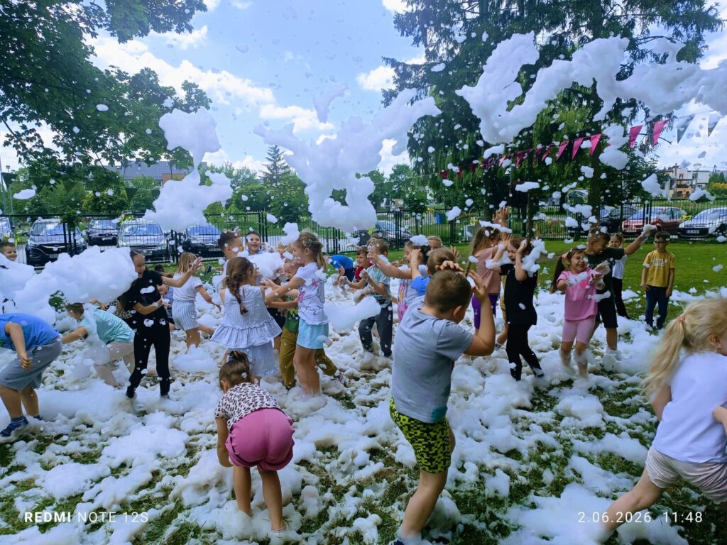 Piana Party z okazji Dnia Dziecka w Publicznym Przedszkolu Nr 2 w Busku-Zdroju.