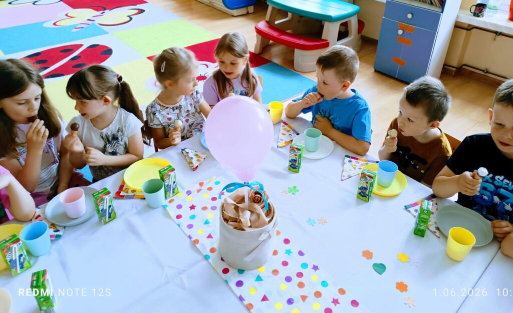 Dzień Dziecka w grupie "Motylki".