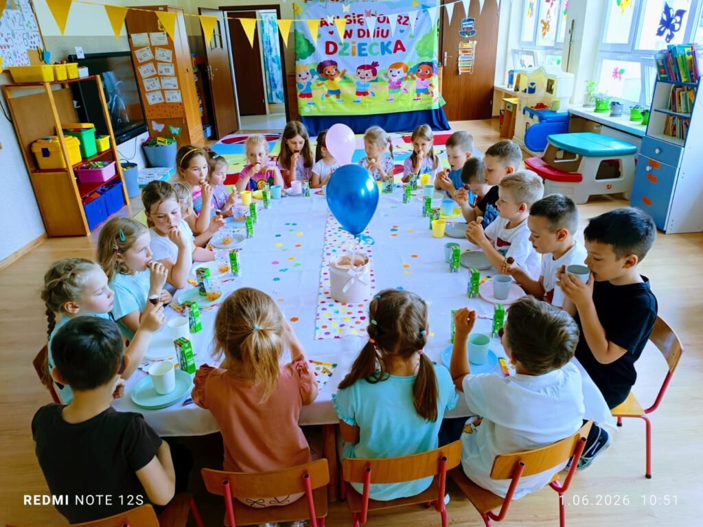 Dzień Dziecka w grupie "Motylki".