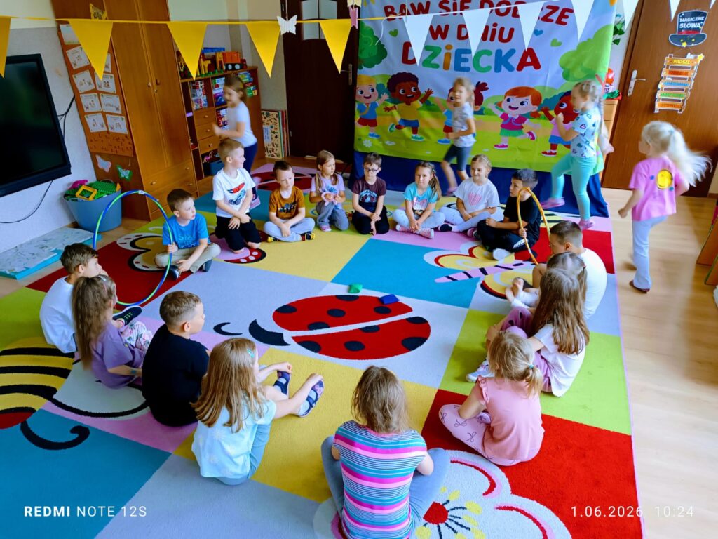Dzień Dziecka w grupie "Motylki".