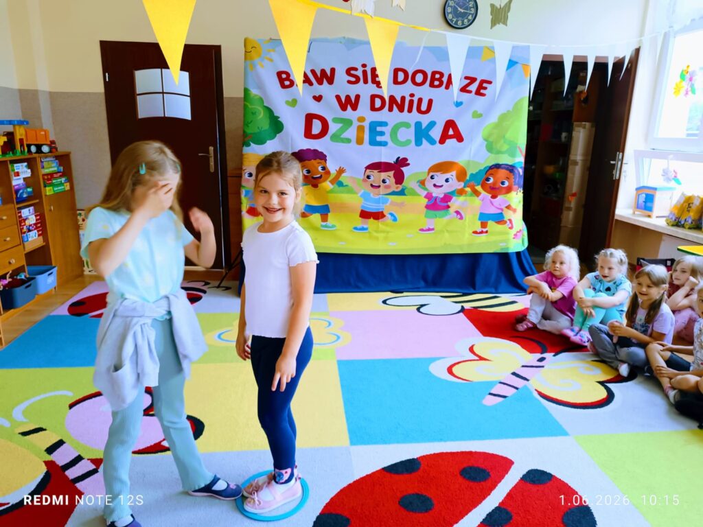 Dzień Dziecka w grupie "Motylki".