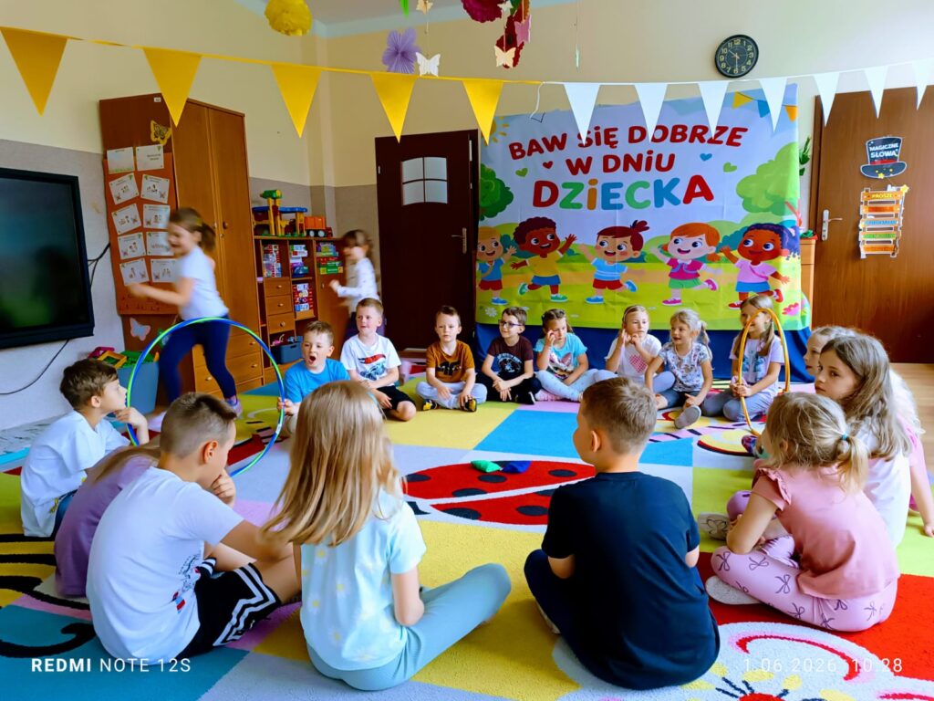Dzień Dziecka w grupie "Motylki".