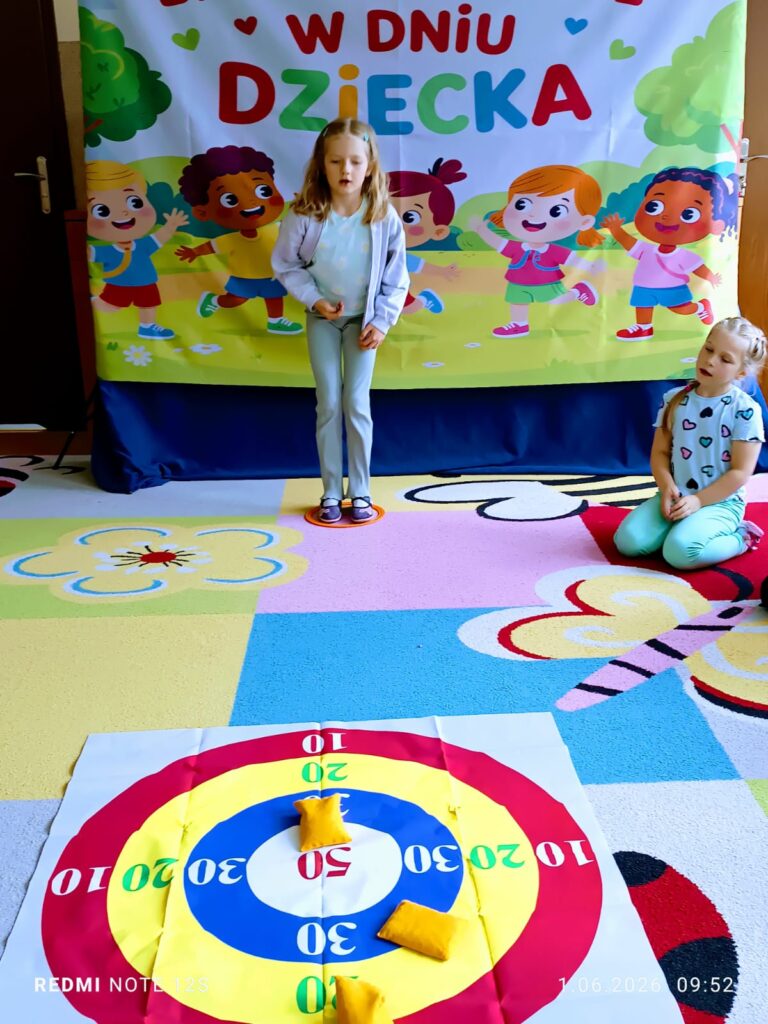 Dzień Dziecka w grupie "Motylki".