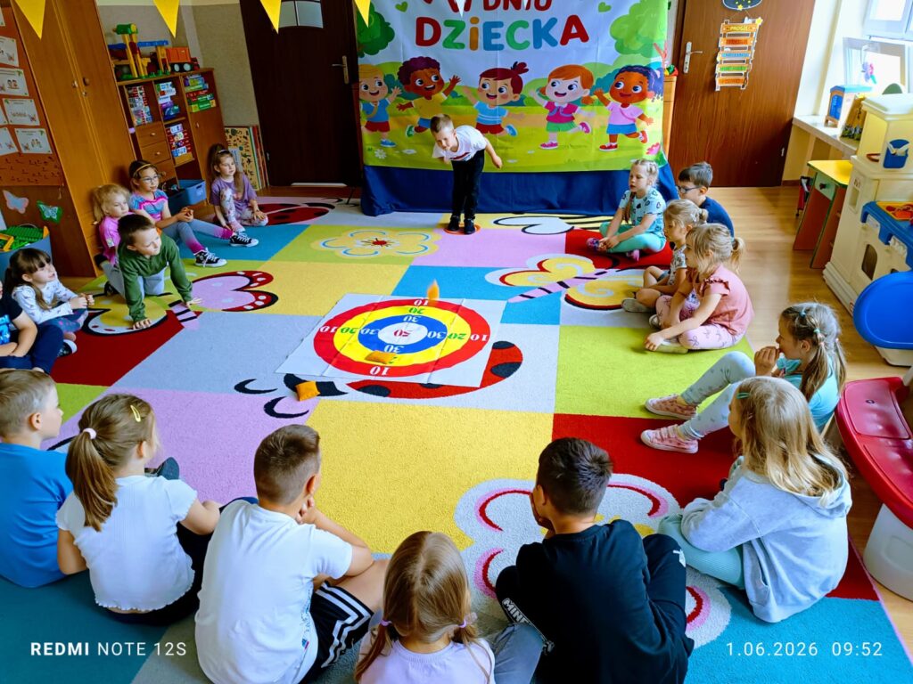 Dzień Dziecka w grupie "Motylki".