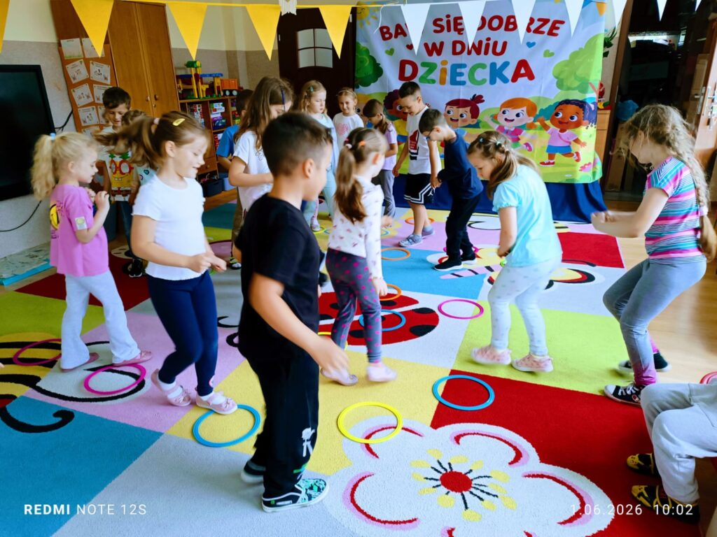 Dzień Dziecka w grupie "Motylki".