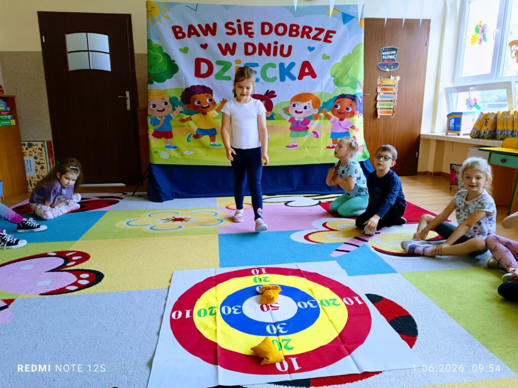 Dzień Dziecka w grupie "Motylki".