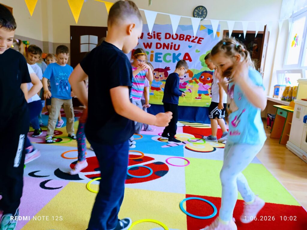 Dzień Dziecka w grupie "Motylki".