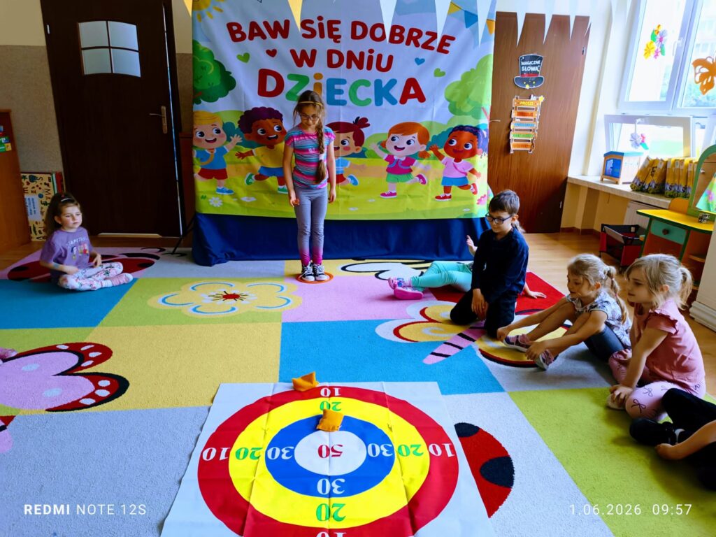 Dzień Dziecka w grupie "Motylki".