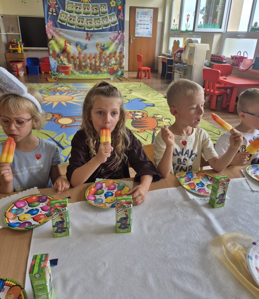 Dzień Dziecka w grupie "Wiewiórki".
