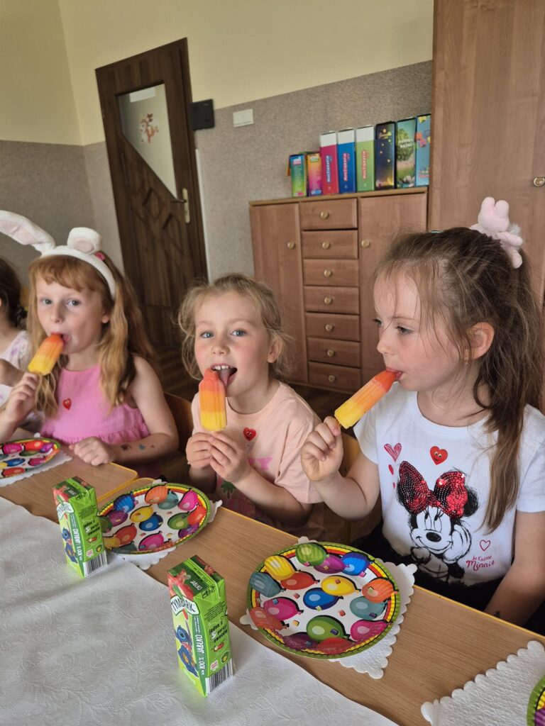 Dzień Dziecka w grupie "Wiewiórki".