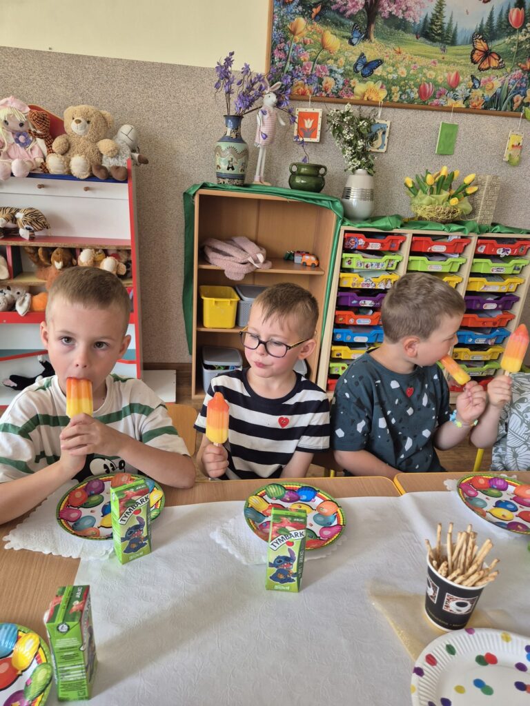 Dzień Dziecka w grupie "Wiewiórki".