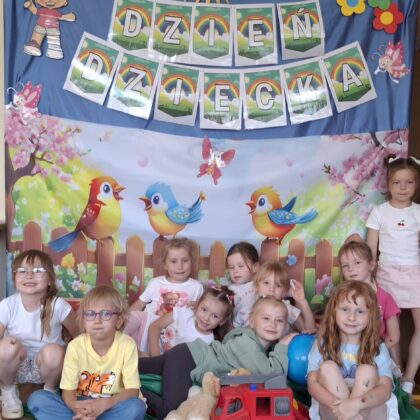 Dzień Dziecka w grupie "Wiewiórki".