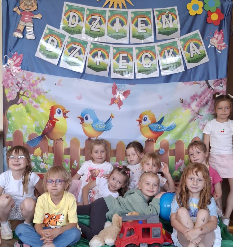 Dzień Dziecka w grupie "Wiewiórki".