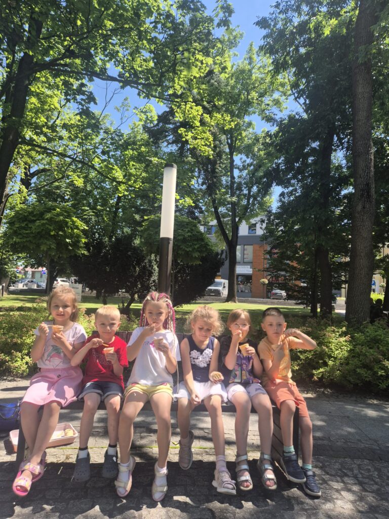 "Wiewiórki" na lodach.