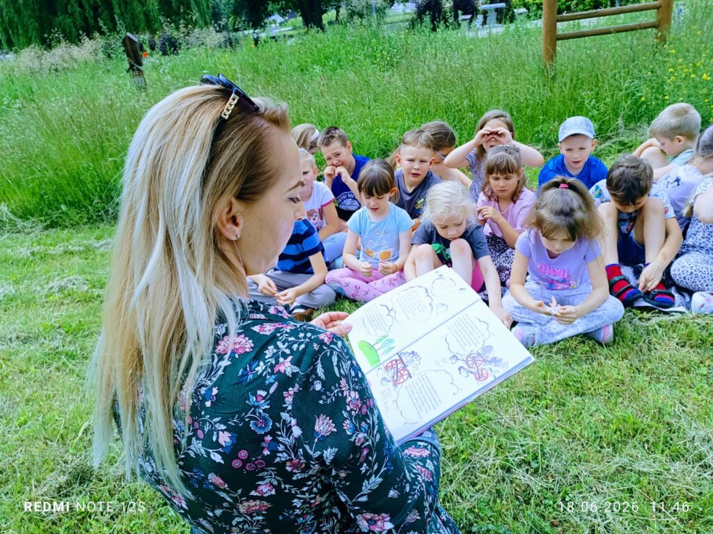 Międzynarodowa Akcja „Czytanie na Polanie” w Publicznym Przedszkolu Nr 2 w Busku-Zdroju.