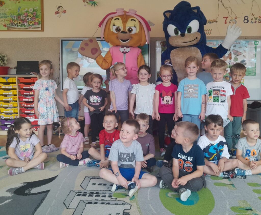 Piana Party z okazji Dnia Dziecka w Publicznym Przedszkolu Nr 2 w Busku-Zdroju.