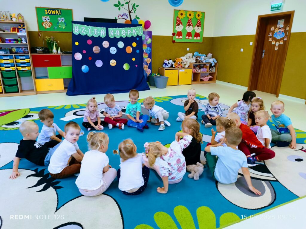 Dzień Kropki w grupie "Sówki".